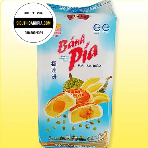 Bánh Pía Đậu Xanh Sầu Riêng