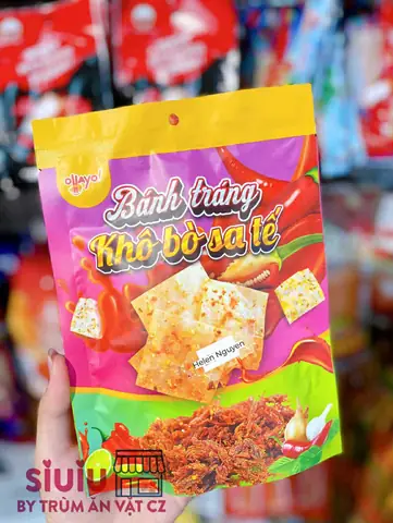 Bánh Tráng Sa Tế Khô Bò