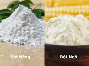 Bột Bắp Và Bột Năng