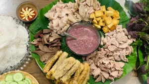 Bún Đậu Mắm Tôm Cách Ăn