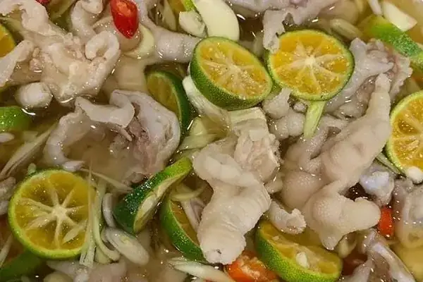 Cách Làm Chân Gà Ngâm Sả Tắc Kiểu Thái Chuẩn Vị, Giòn Ngon Tại Nhà