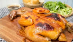 Cách Làm Gà Quay Da Giòn Bằng Nồi Chiên Không Dầu