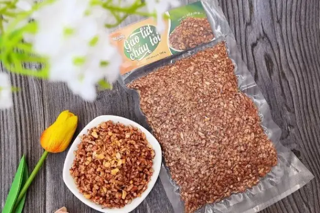 Cách Làm Gạo Lứt Cháy Tỏi Tại Nhà Thơm Ngon, Dễ Thực Hiện