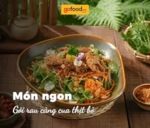 Cách Làm Gỏi Thịt Bò Rau Càng Cua Thơm Ngon, Thanh Mát