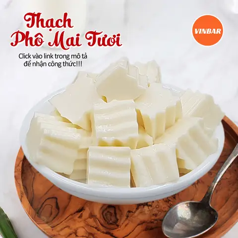 Cách Làm Thạch Phô Mai Tươi