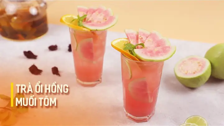 Cách Làm Trà Ổi Hồng
