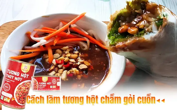 Cách Làm Tương Hột Chấm Gỏi Cuốn: Công Thức Chuẩn Vị Từ A-z