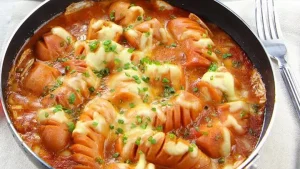 Cách Làm Xúc Xích Sốt Phô Mai Cay Thơm Béo Tại Nhà