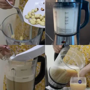 Cách Nấu Sữa Hạt Sen Bằng Máy