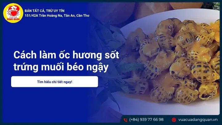 Cách Sơ Chế Ốc Hương Đúng Cách: Giòn Ngon, Sạch Hoàn Toàn