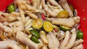 Chân Gà Ngâm Sả Tắc Gần Đây