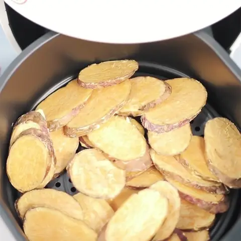 Chiên Khoai Lang Bằng Nồi Chiên Ko Dầu
