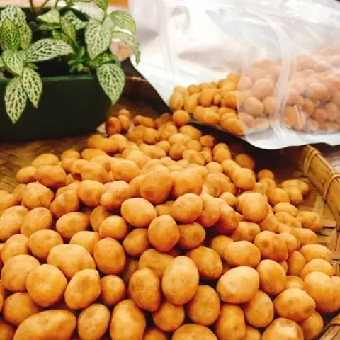 Đậu Phộng Da Cá Nước Cốt Dừa