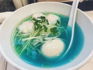 Đồ Ăn Màu Xanh Dương