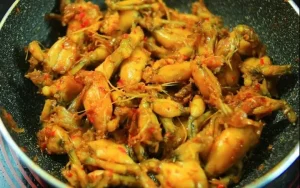 Ếch Xào Sả Ớt Ăn Với Canh Gì