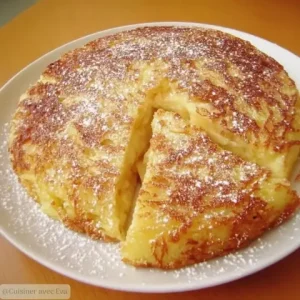 Gateau Aux Pommes À La Poele