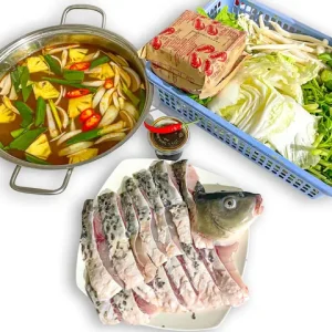 Hình Ảnh Lẩu Cá Chép Giòn