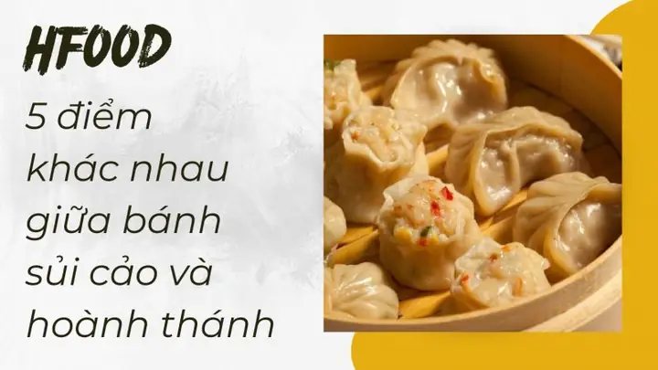 Hoành Thánh Và Sủi Cảo: 5 Điểm Khác Biệt Cốt Lõi Mọi Người Nên Biết