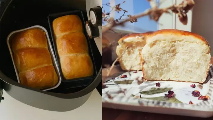 Cách Làm Bánh Bột Mì Bằng Nồi Chiên Không Dầu Không Cần Bột Nở