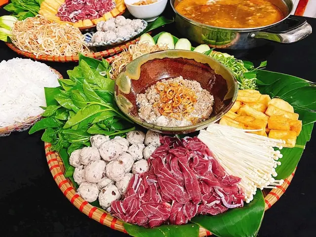 Lẩu Bắp Bò Riêu Cua Lẩu Bắp Bò Riêu Cua