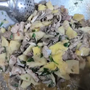 Lòng Dê Xào Gì Ngon