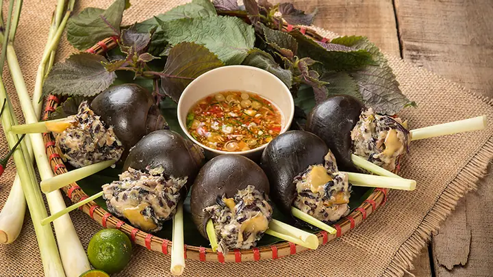 Ốc Bươu Nhồi Thịt 9 Ốc