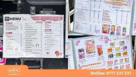Đánh Giá Chi Tiết Các Mẫu Menu Quán Trà Sữa Ăn Vặt: Lựa Chọn Tối Ưu Cho Doanh Nghiệp
