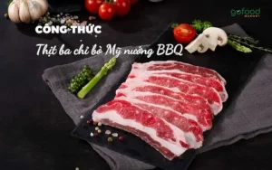 Cách Làm Thịt Ba Chỉ Bò Mỹ Nướng Bbq Cuộn Nấm Chuẩn Vị Nhà Hàng