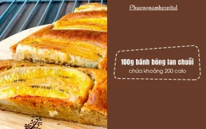 Bánh Bông Lan Chuối Bao Nhiêu Calo? Phân Tích Toàn Diện Từ A Đến Z