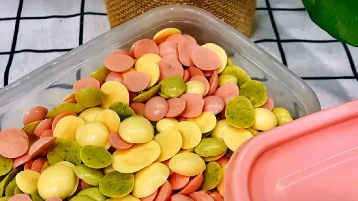 Bánh Lòng Đỏ Trứng Cho Bé Ăn Dặm