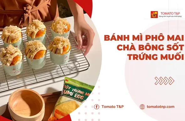 Review Chi Tiết Công Thức Bánh Mì Chà Bông Sốt Phô Mai