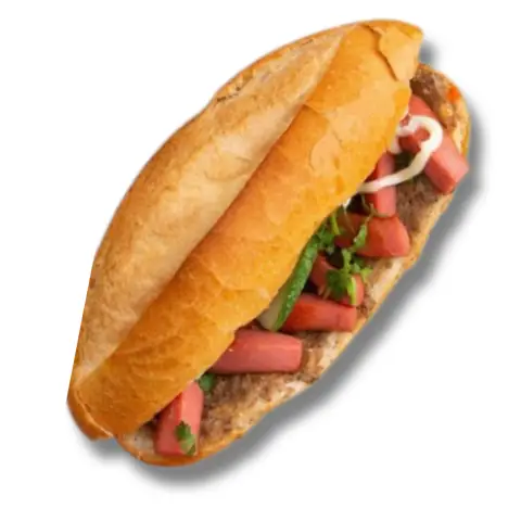 Bánh Mì Xúc Xích Pate