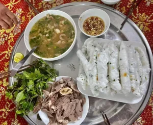 Bánh Mướt Ăn Với Gì