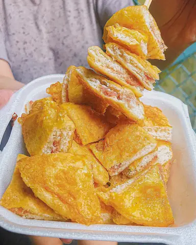 Bánh Sữa Pate Chiên Trứng
