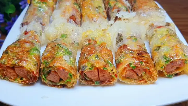 Bánh Tráng Cuốn Chiên Giòn