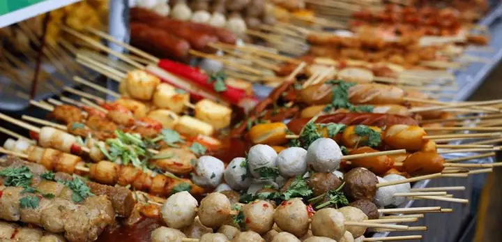 Bánh Tráng Cuốn Xiên Que