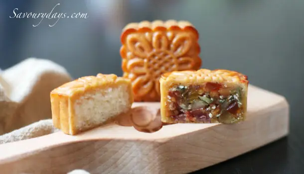 Review Công Thức Nhân Sữa Dừa Bánh Trung Thu