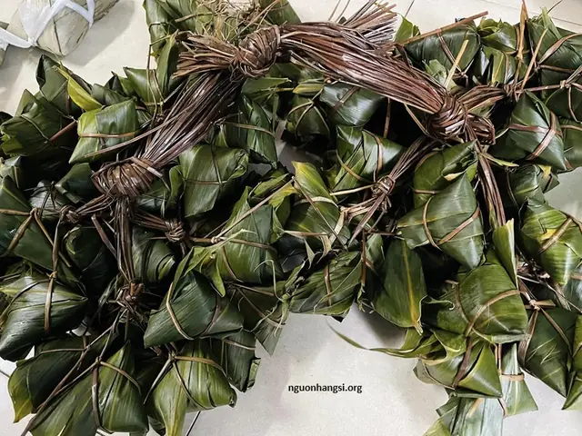 Bánh Ú Lá Tre Nhân Sầu Riêng