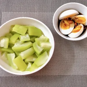 Bầu Luộc Chấm Gì Ngon