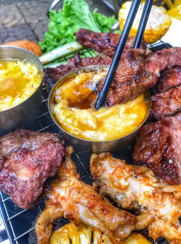 Bo Nuong Sot Trung Muoi