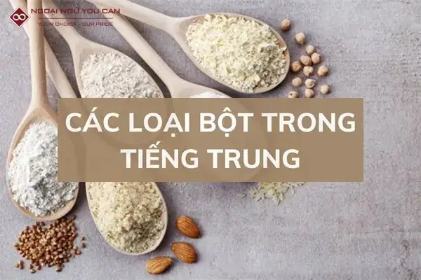 Bột Chiên Xù Tiếng Trung Là Gì