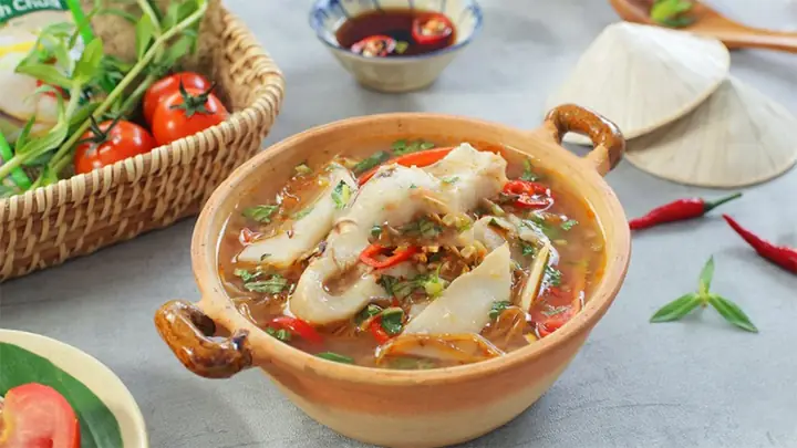 Cá Diêu Hồng Kho Măng