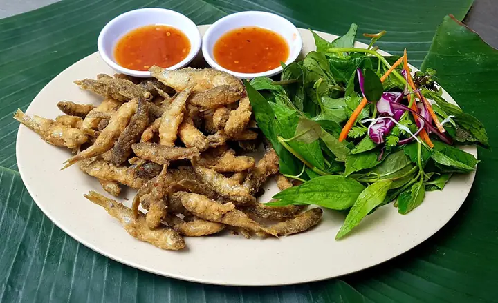 Cá Linh Non Chiên Giòn