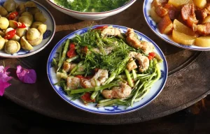 Cá Quả Nấu Rau Cần