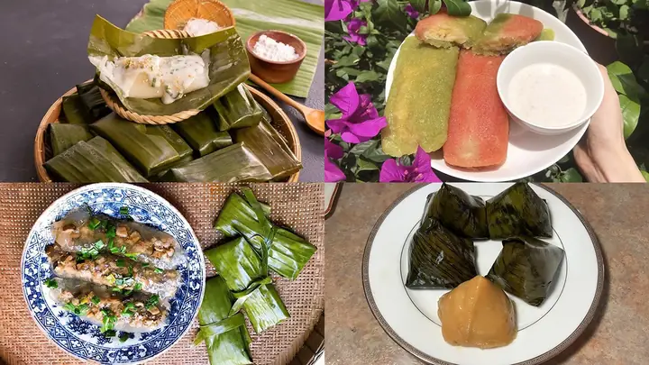 Các Loại Bánh Gói Bằng Lá