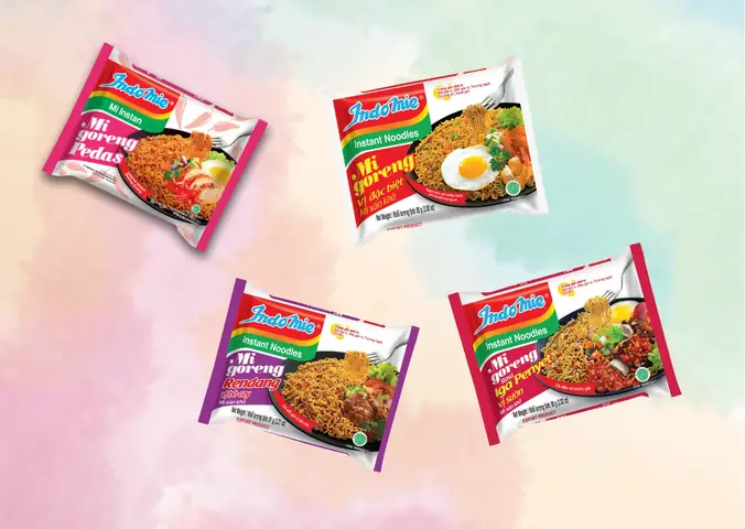 Các Loại Mì Gói Trộn Ngon