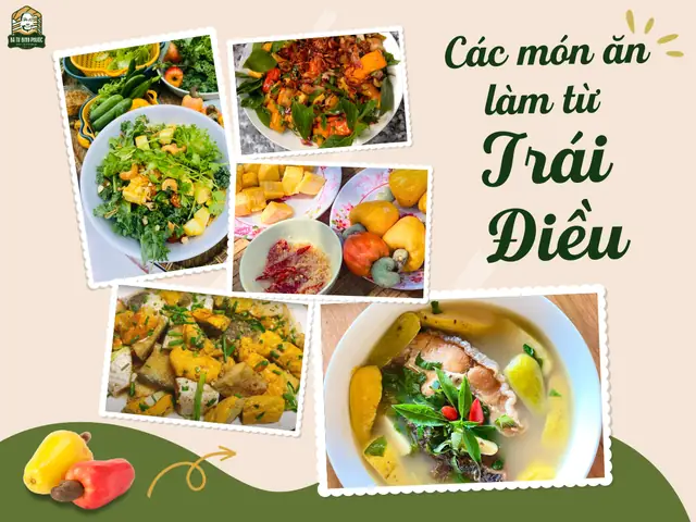 Cac Mon An Tu Trai Va