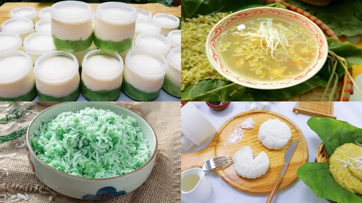 Các Món Ngon Từ Cốm Xanh
