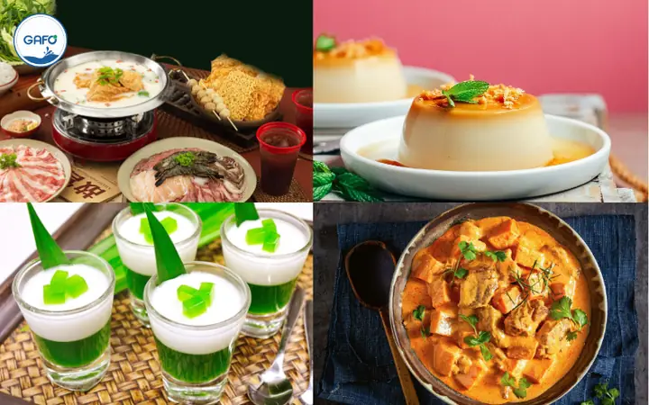 Các Món Ngon Với Sữa Tươi