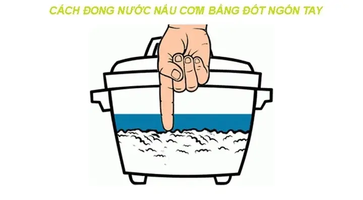 Cách Đong Gạo Nấu Cơm